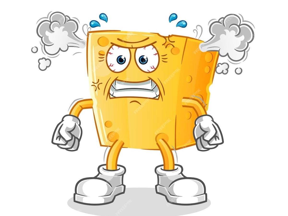 No Cheese In This Fight