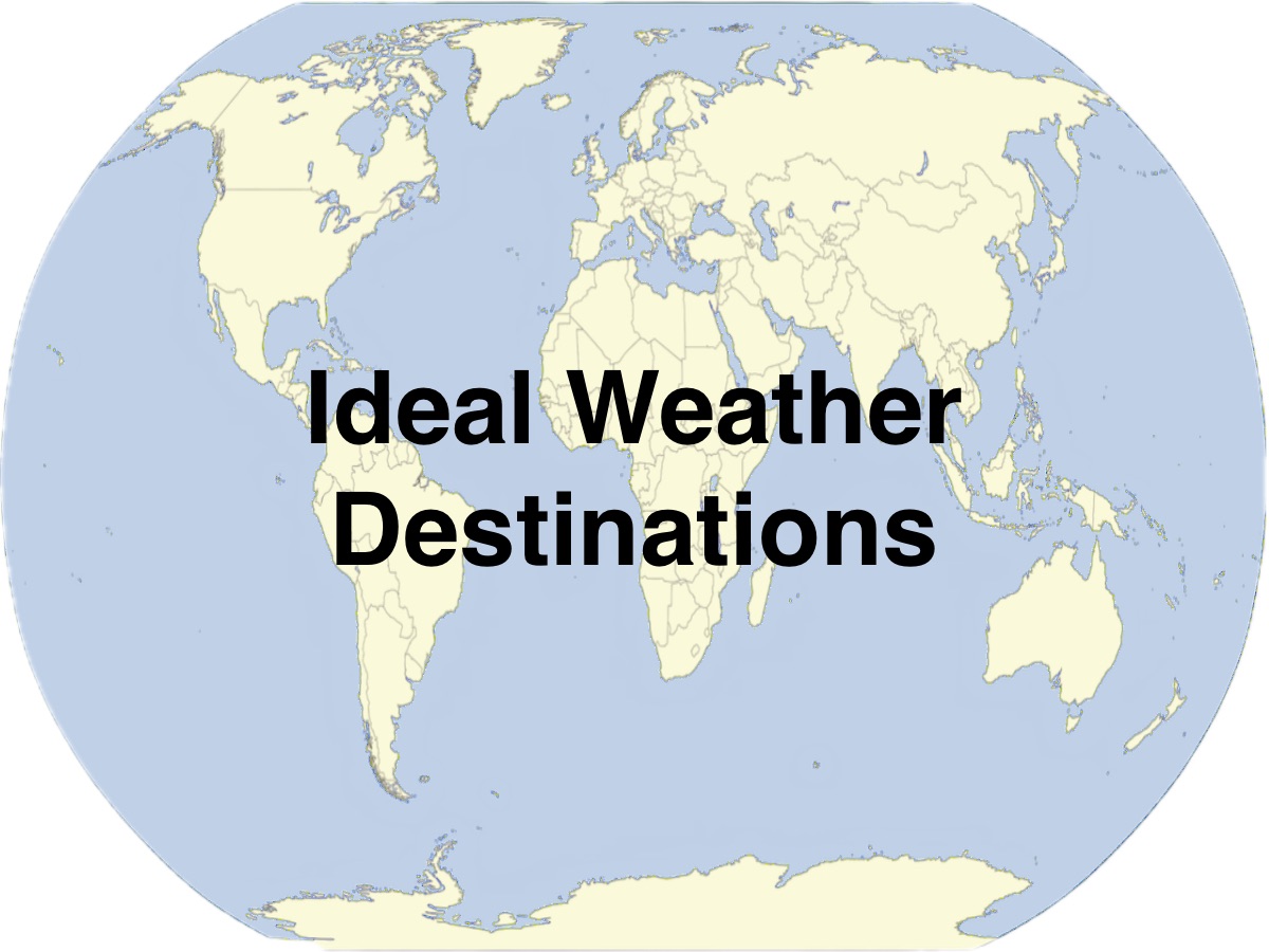 Ideal Weather Destinations